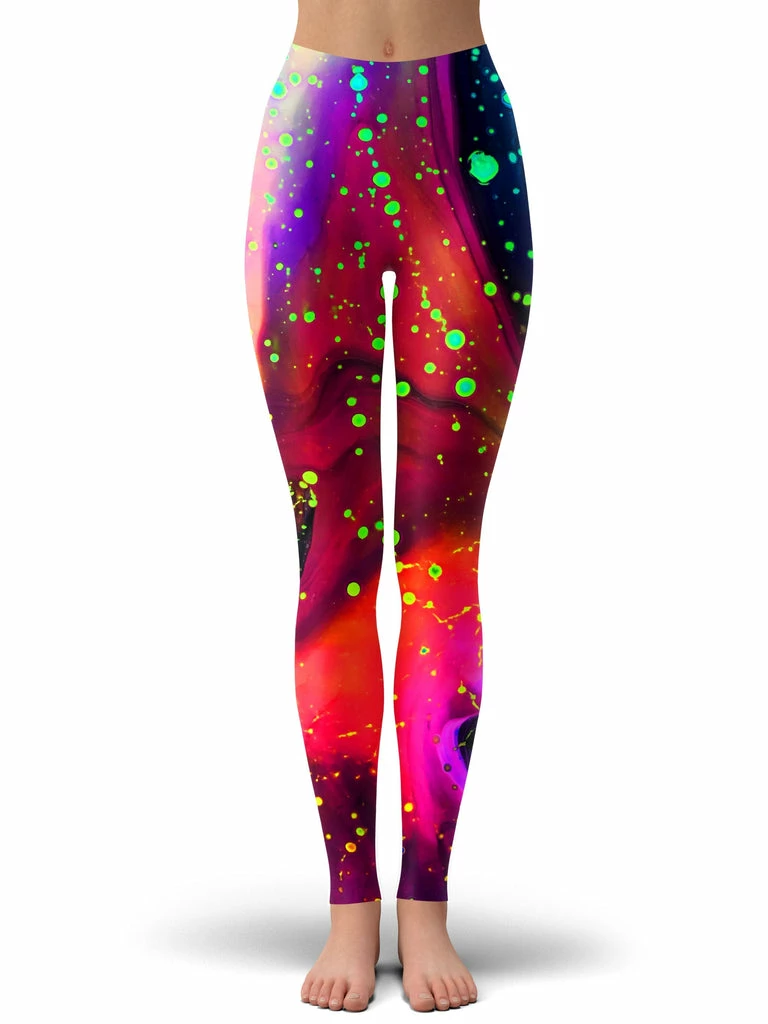Cosmos Crop Top and Leggings Combo Ready To Ship Cosmos Crop Top And Leggings Combo -iEDM Shop brizbazaar cosmos crop top and leggings combo
