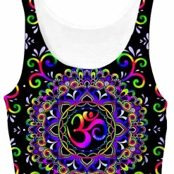 T6 Doodle Ohm Crop Top