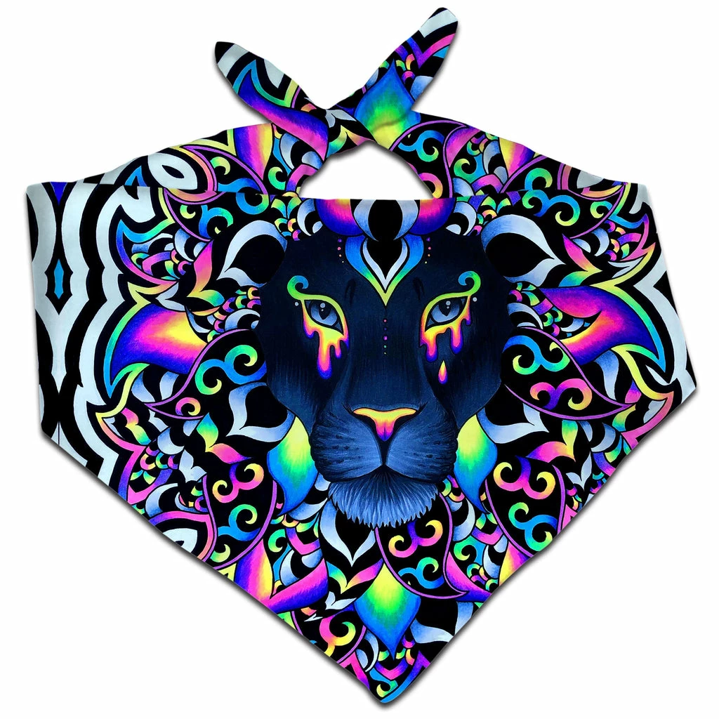 Electric Lion Bandana T6 Electric Lion Bandana -iEDM Shop brizbazaar electric lion bandana