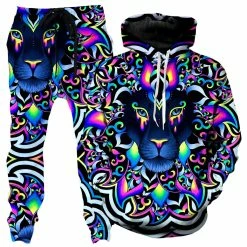 Ready To Ship Electric Lion Hoodie And Joggers Combo