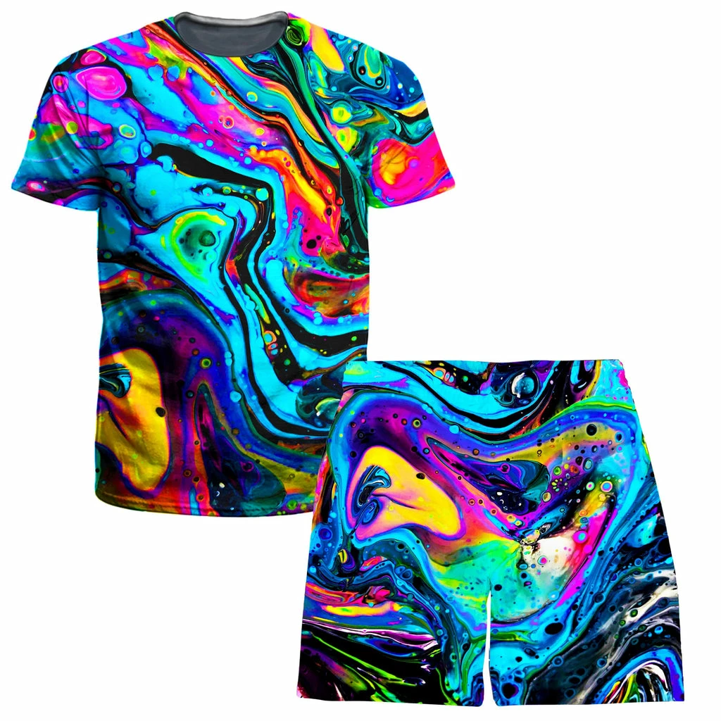Ready To Ship Funkadelic T-Shirt And Shorts Combo 3 Ready To Ship Funkadelic T-Shirt And Shorts Combo