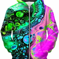 T6 Jasper Sea Unisex Zip-Up Hoodie