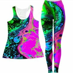 Ready To Ship Jasper Sea Women's Tank And Leggings Combo