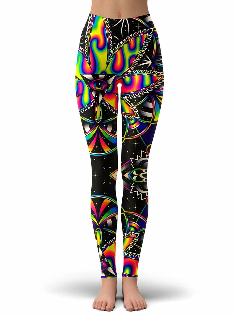 Kronic Haze Crop Top and Leggings Combo Ready To Ship Kronic Haze Crop Top And Leggings Combo -iEDM Shop brizbazaar kronic haze crop top and leggings combo