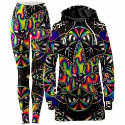 Ready To Ship Kronic Haze Hoodie Dress And Leggings Combo