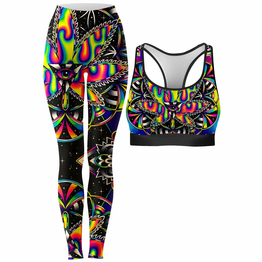 Kronic Haze Rave Bra and Leggings Combo Ready To Ship Kronic Haze Rave Bra And Leggings Combo -iEDM Shop brizbazaar kronic haze rave bra and leggings combo