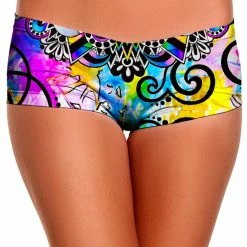 Ready To Ship Magical Balance Crop Top And Booty Shorts Combo -iEDM Shop brizbazaar magical balance crop top and booty shorts combo 10736256778315 1024x1024