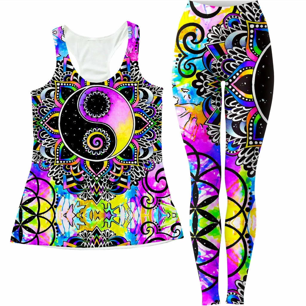 Ready To Ship Magical Balance Women's Tank And Leggings Combo 3 Ready To Ship Magical Balance Women's Tank And Leggings Combo