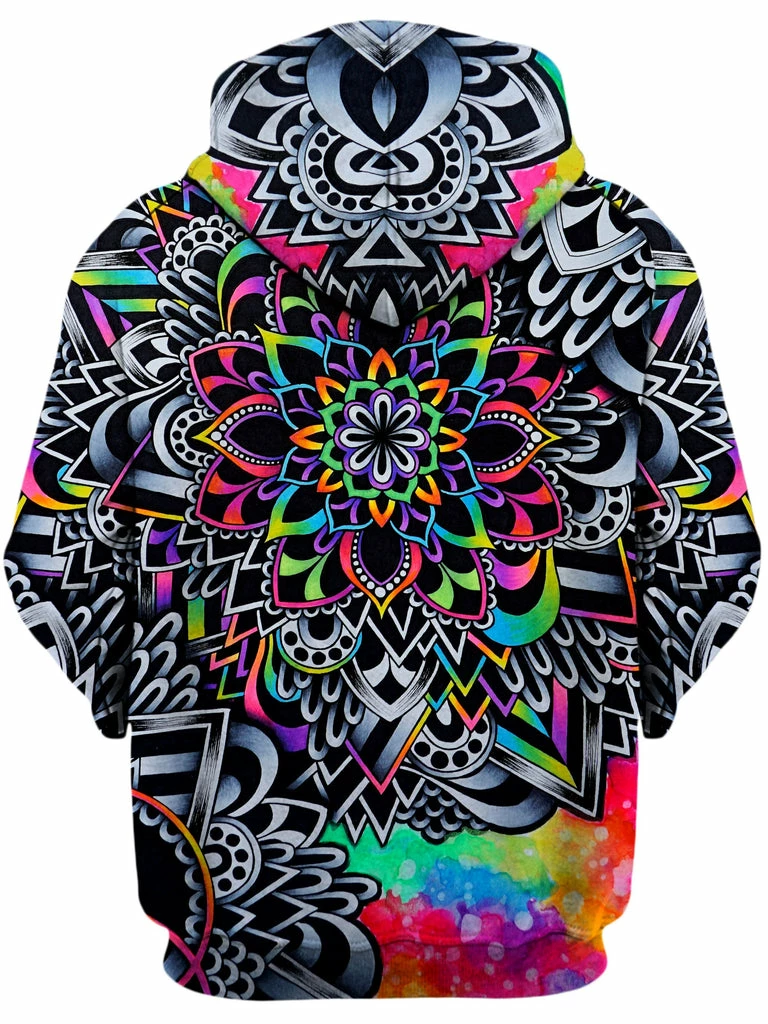 T6 Mandala Vibez Unisex Zip-Up Hoodie - Image 2