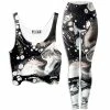 Ready To Ship Monochrome Melt Crop Top And Leggings Combo 2 Ready To Ship Monochrome Melt Crop Top And Leggings Combo -iEDM Shop brizbazaar monochrome melt crop top and leggings combo 28984954060875 1024x1024