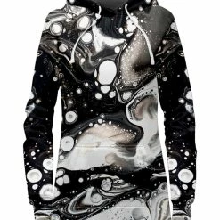 T6 Monochrome Melt Hoodie Dress