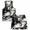 Ready To Ship Monochrome Melt Men's Tank And Shorts Combo -iEDM Shop brizbazaar monochrome melt men s tank and shorts combo 28984899698763 1024x1024