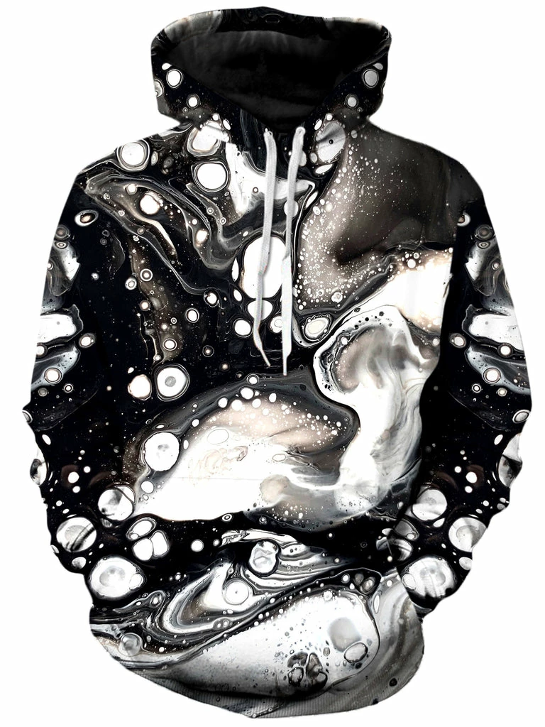 Monochrome Melt Unisex Hoodie T6 Monochrome Melt Unisex Hoodie -iEDM Shop brizbazaar monochrome melt unisex hoodie