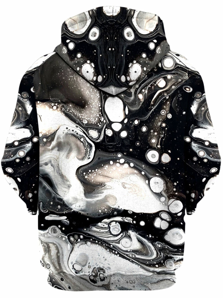 Monochrome Melt Unisex Hoodie T6 Monochrome Melt Unisex Hoodie -iEDM Shop brizbazaar monochrome melt unisex hoodie