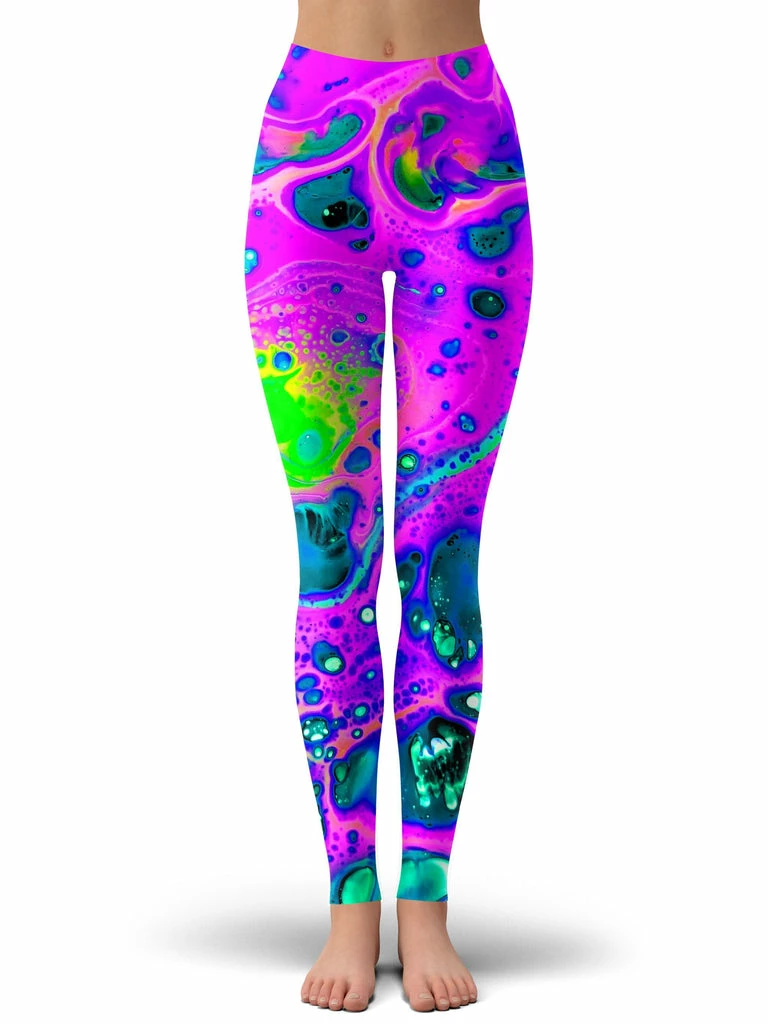 Neon Drip Leggings T6 Neon Drip Leggings -iEDM Shop brizbazaar neon drip leggings