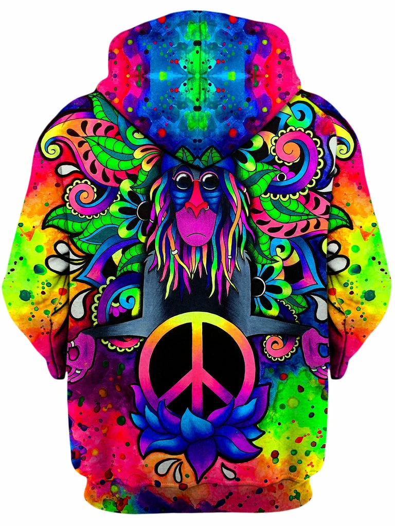 Peace Rafiki Unisex Zip-Up Hoodie T6 Peace Rafiki Unisex Zip-Up Hoodie -iEDM Shop brizbazaar peace rafiki unisex zip up hoodie