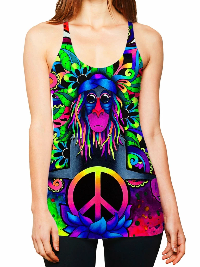 Ready To Ship Peace Rafiki Women's Tank And Leggings Combo 4 Ready To Ship Peace Rafiki Women's Tank And Leggings Combo - Image 2