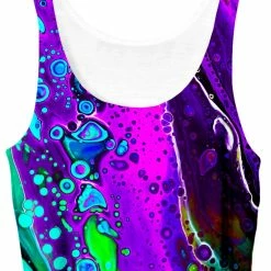 T6 Purple Trip Crop Top