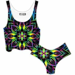 Ready To Ship Radiance 2 Crop Top And Booty Shorts Combo