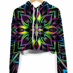 T6 Radiance 2 Fleece Crop Hoodie