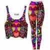 Ready To Ship Rafiki Vibes Crop Top And Leggings Combo -iEDM Shop brizbazaar rafiki vibes crop top and leggings combo 28989495083083 1024x1024