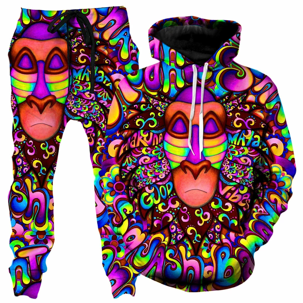Rafiki Vibes Hoodie and Joggers Combo Ready To Ship Rafiki Vibes Hoodie And Joggers Combo -iEDM Shop brizbazaar rafiki vibes hoodie and joggers combo