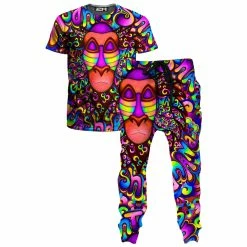 Ready To Ship Rafiki Vibes T-Shirt And Joggers Combo