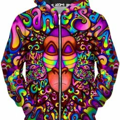 T6 Rafiki Vibes Unisex Zip-Up Hoodie