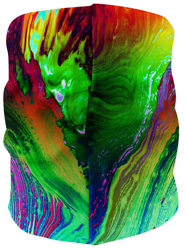 Rainbow Vortex Bandana Mask T6 Rainbow Vortex Bandana Mask -iEDM Shop brizbazaar rainbow vortex bandana mask