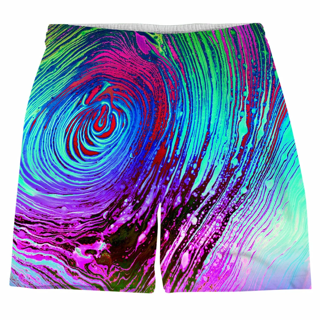 Rainbow Vortex Men's Tank and Shorts Combo Ready To Ship Rainbow Vortex Men's Tank And Shorts Combo -iEDM Shop brizbazaar rainbow vortex men s tank and shorts combo