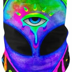 T6 Splatter Alien Bandana Mask