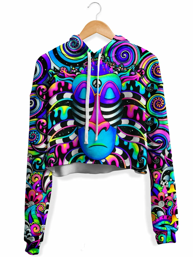 Tripfiki Fleece Crop Hoodie T6 Tripfiki Fleece Crop Hoodie -iEDM Shop brizbazaar tripfiki fleece crop hoodie