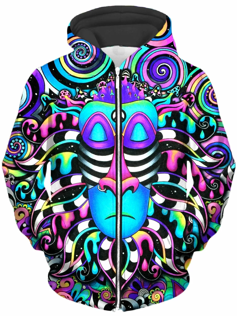 Tripfiki Unisex Zip-Up Hoodie T6 Tripfiki Unisex Zip-Up Hoodie -iEDM Shop brizbazaar tripfiki unisex zip up hoodie