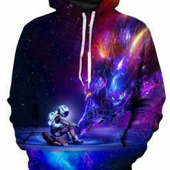 T6 Astronaut Texture Unisex Hoodie