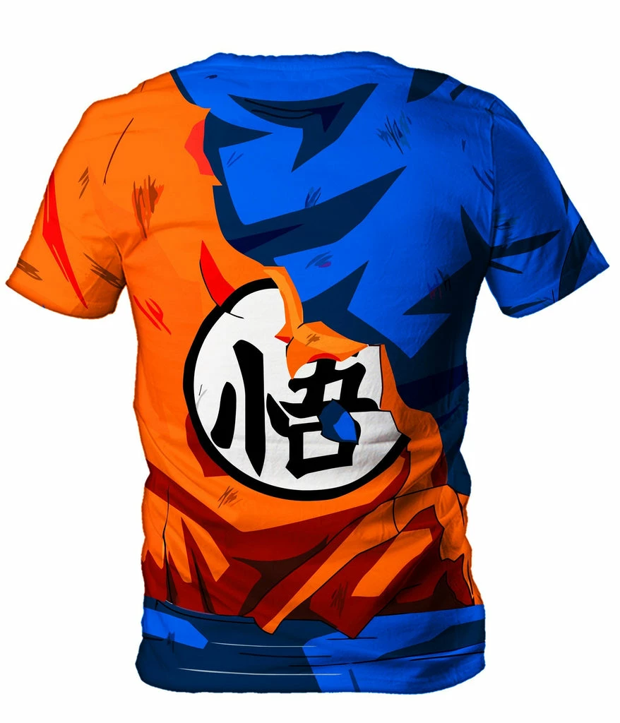 Battle Damaged Goku Armor Men's T-Shirt T6 Battle Damaged Goku Armor Men's T-Shirt -iEDM Shop on cue apparel battle damaged goku armor men s t shirt