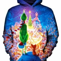 T6 Christmas Grinch Ugly Unisex Hoodie
