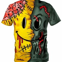 T6 Emoji Zombie Men's T-Shirt 3 T6 Emoji Zombie Men's T-Shirt -iEDM Shop on cue apparel emoji zombie men s t shirt 12928898891851 1024x1024