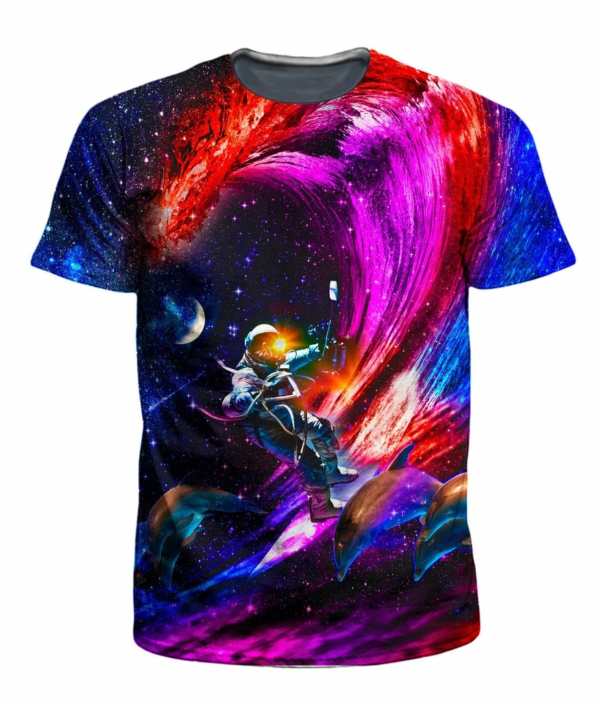 Galactic Waves Men's T-Shirt T6 Galactic Waves Men's T-Shirt -iEDM Shop on cue apparel galactic waves men s t shirt