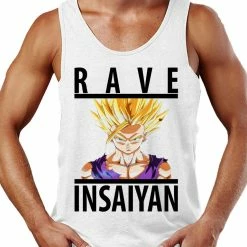 On Cue Apparel Gohan Rave Insaiyan Tank Top