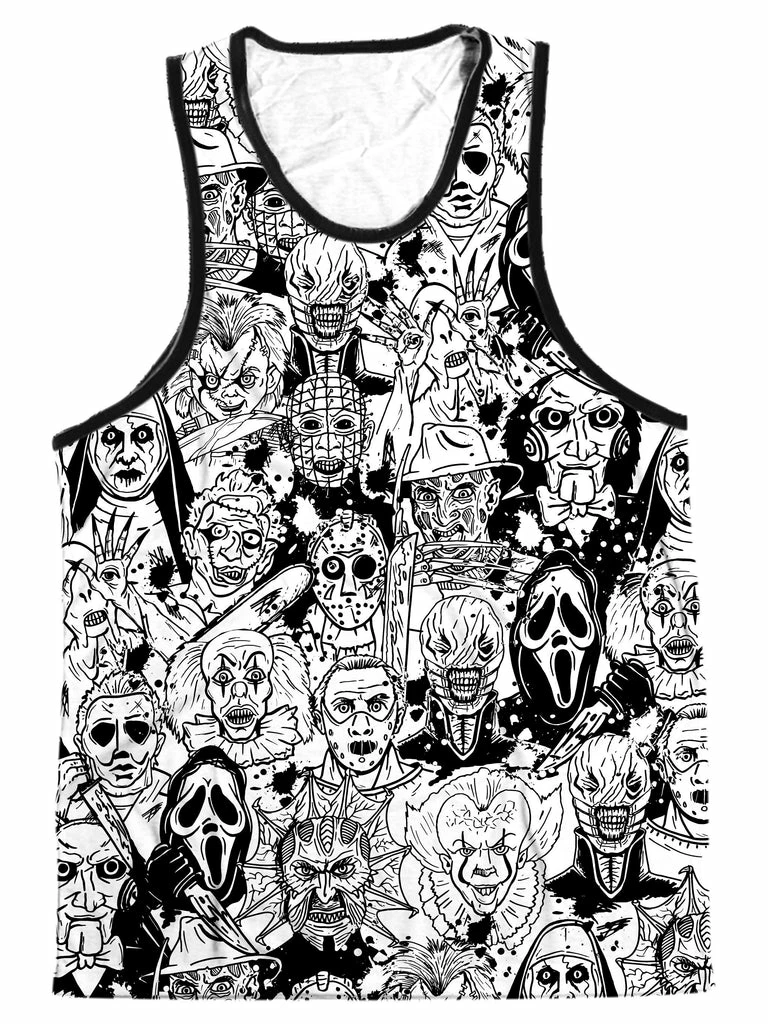T6 Horror Villains Men's Tank 3 T6 Horror Villains Men's Tank