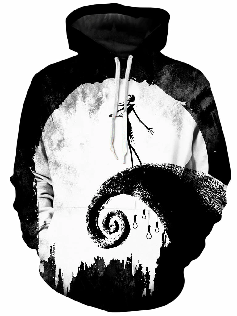 Jack Skellington Unisex Hoodie T6 Jack Skellington Unisex Hoodie -iEDM Shop on cue apparel jack skellington hoodie