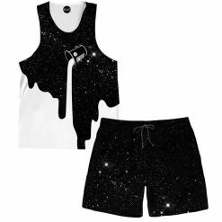 Ready To Ship Milky Way Tank And Shorts Combo