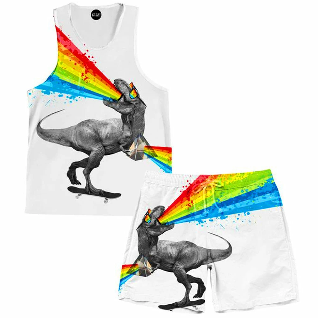 Ready To Ship Prism T-Rex Tank And Shorts Combo 3 Ready To Ship Prism T-Rex Tank And Shorts Combo