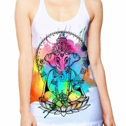 On Cue Apparel Splash On Ganesh Women's Tank Top