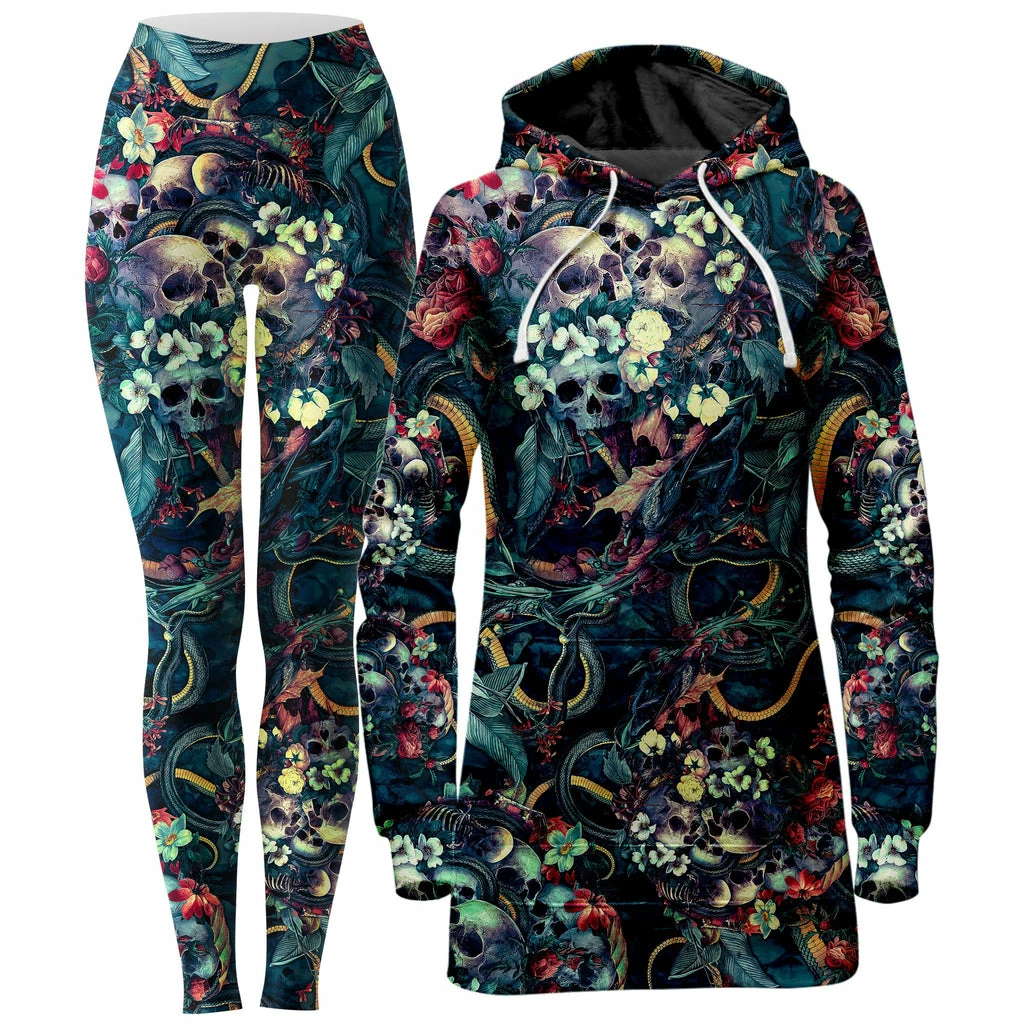 Endless Soul Hoodie Dress and Leggings Combo Ready To Ship Endless Soul Hoodie Dress And Leggings Combo -iEDM Shop riza peker endless soul hoodie dress and leggings combo