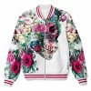 T6 Floral Dorian Bomber Jacket