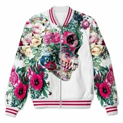 T6 Floral Dorian Bomber Jacket