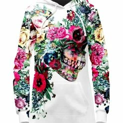 T6 Floral Dorian Hoodie Dress
