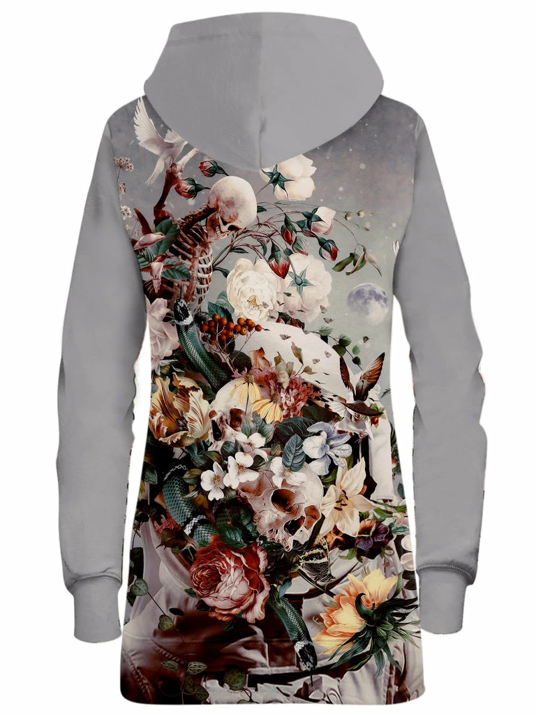 Floral Space Hoodie Dress T6 Floral Space Hoodie Dress -iEDM Shop riza peker floral space hoodie dress