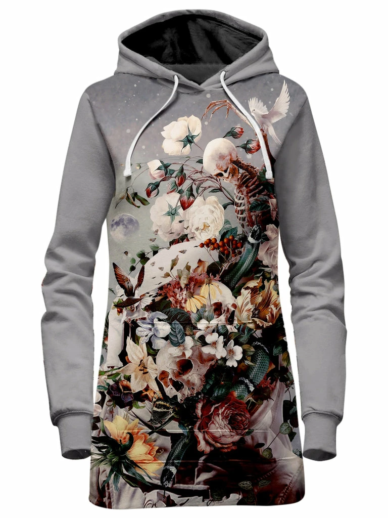Floral Space Hoodie Dress T6 Floral Space Hoodie Dress -iEDM Shop riza peker floral space hoodie dress